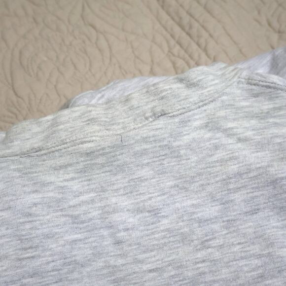 Vintage Only Cotton Purdue Spellout Gray Crewneck Sweatshirt XL College Preppy - Picture 10 of 10